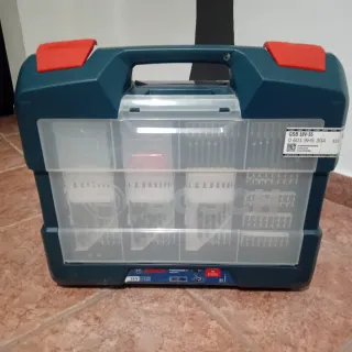 Caja L-BOXX con puntas y brocas