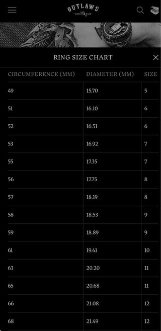 Anillo Outlaws Hail Mary Dorado y Plateado