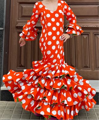 Traje de Flamenca  Talla 3840