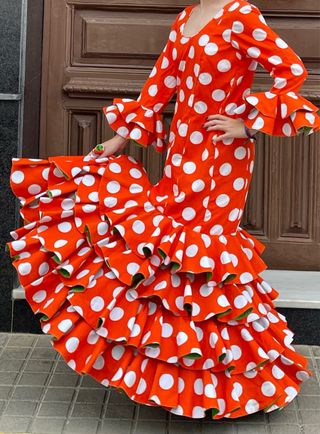 Traje de Flamenca  Talla 3840