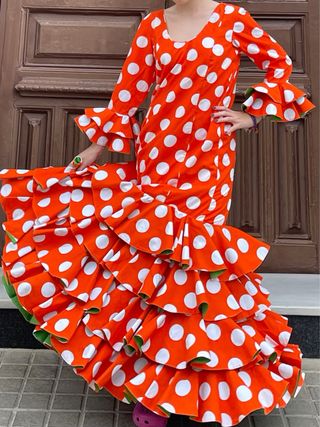 Traje de Flamenca  Talla 3840