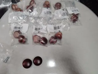 Pomos de madera para muebles