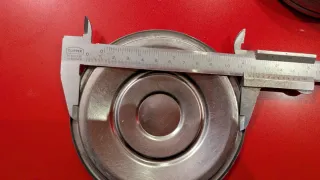 5 Rosoni Acciaio 12cm Nuovi