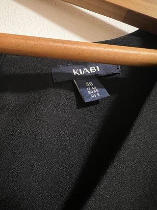 Mono corto negro mujer manga 3/4