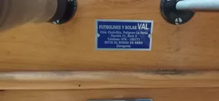 Futbolín Profesional de Madera
