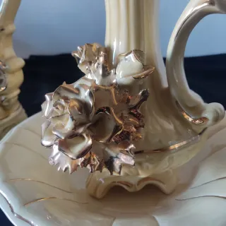 CONJUNTO CERÁMICA ARTE MANISES AÑOS 80