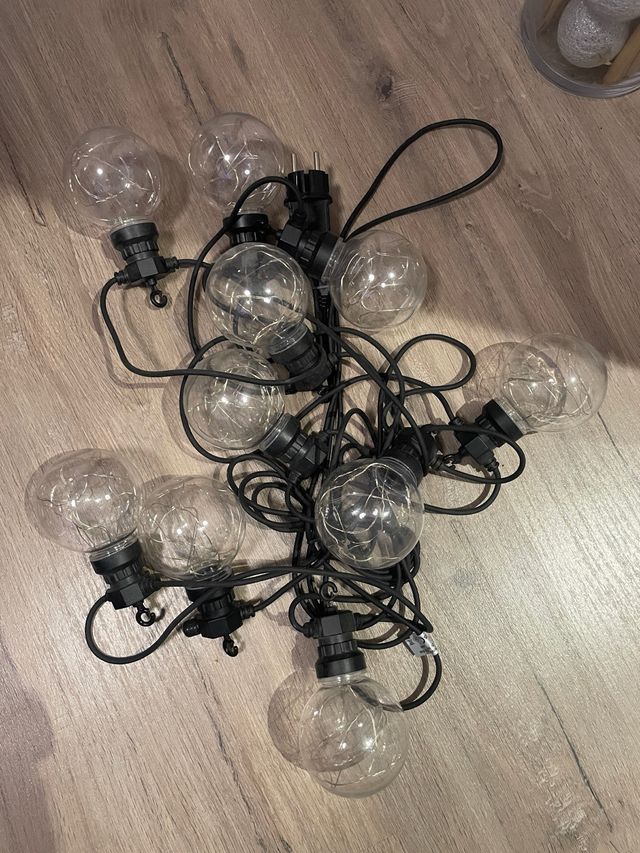 Luci da esterno a ghirlanda