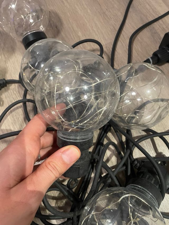 Luci da esterno a ghirlanda