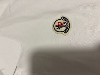 Polo Moncler Blanco