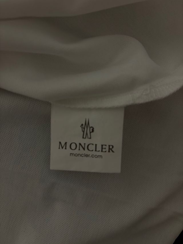 Polo Moncler Blanco