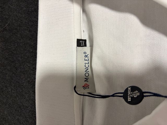 Polo Moncler Blanco