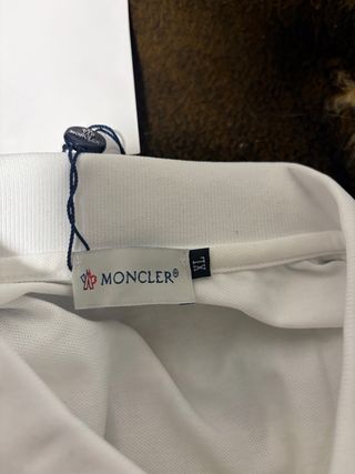 Polo Moncler Blanco