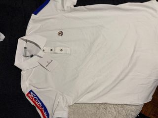 Polo Moncler Blanco