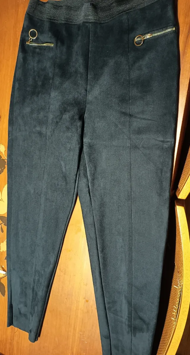 Pantalón de  ante mujer Amitie negro