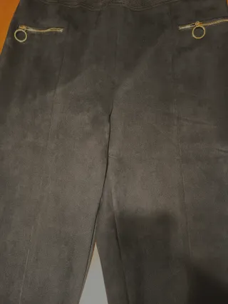 Pantalón de  ante mujer Amitie negro