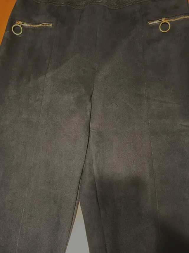 Pantalón de  ante mujer Amitie negro