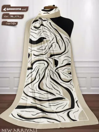 Pañuelo 4 Seasons Crepe Chiffon