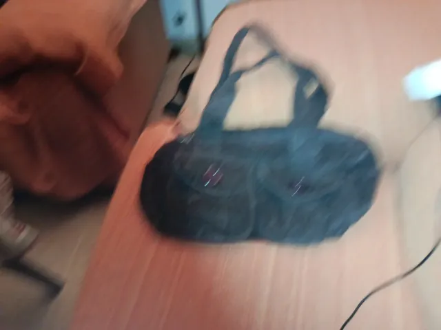 Bolso marrón de pana