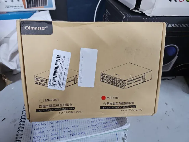 Caja 4 Bahías 2.5 SATA HDD Olmaster