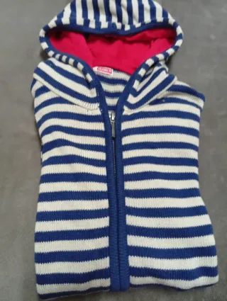 Jersey rayas azul, rojo y blanco