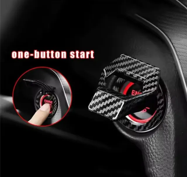 Tapa Botón Star Stop Carbono y Metal