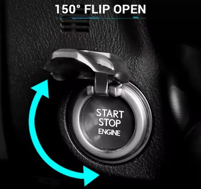 Tapa Botón Star Stop Carbono y Metal