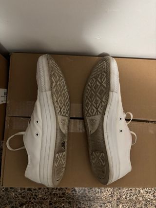 Zapatillas Converse Piel Blancas