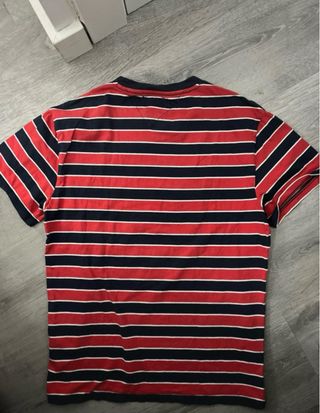 Camiseta Tommy Hilfiger Rayas Azul/Rojo