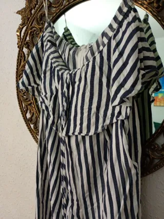 Mono Mango Rayas Talla L