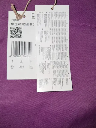 Zapatillas Adidas Adizero Prime Running