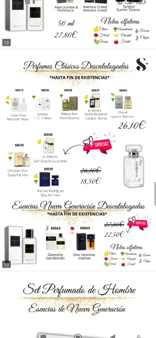 Vendo imitación de perfumes de todas las marcas .