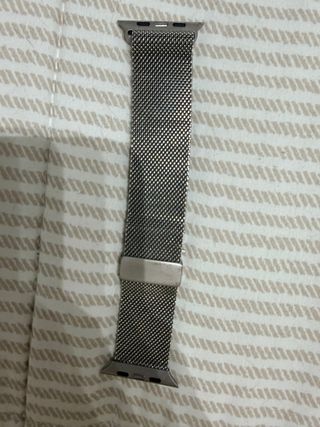 Correa Metalica Apple Watch Plata