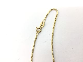 cadena oro 18k 22cm