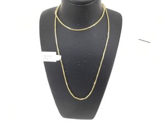 cadena oro 18k 22cm