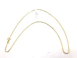 cadena oro 18k 22cm