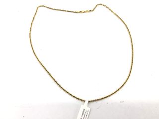 cadena oro 18k 23cm