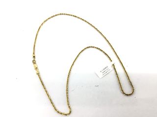 cadena oro 18k 23cm