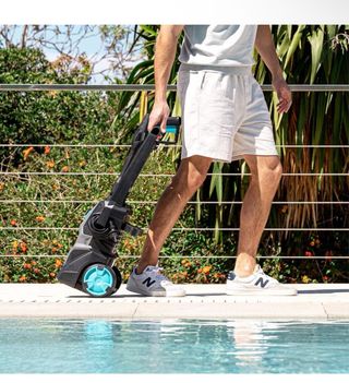 Hidrolimpiadora a presión con accesorios