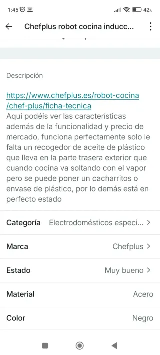 Robot de cocina Cuckoo Induction Pro