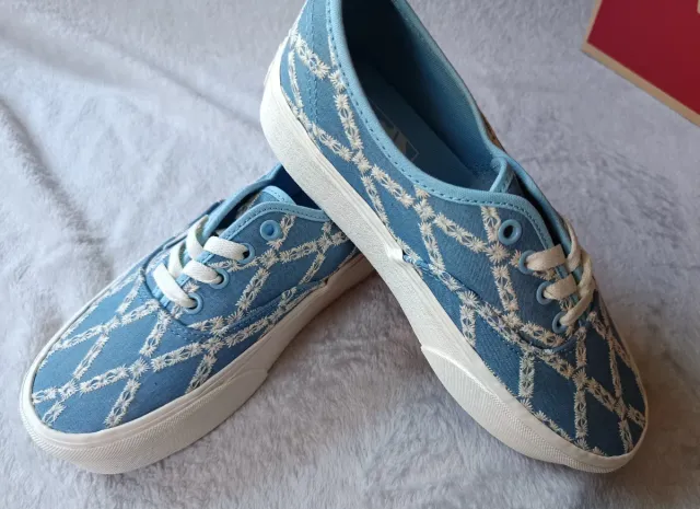 Vans Authentic Stack Azul y Blanco