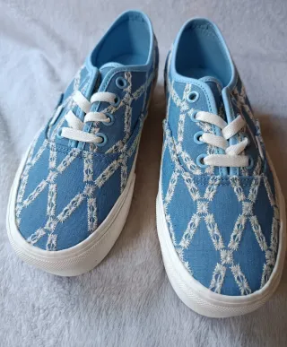 Vans Authentic Stack Azul y Blanco