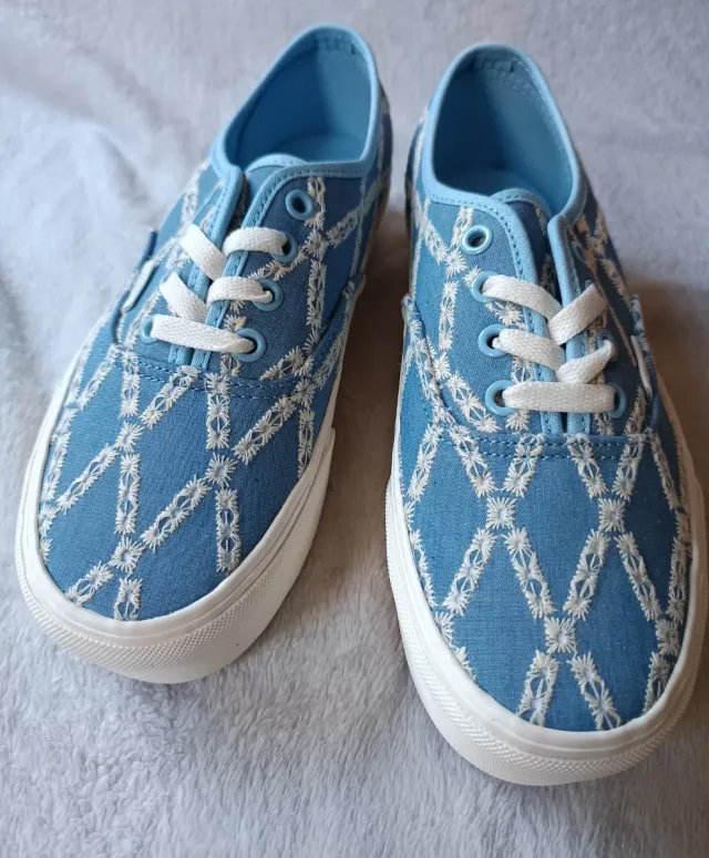 Vans Authentic Stack Azul y Blanco