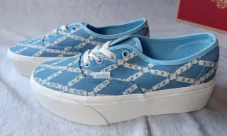 Vans Authentic Stack Azul y Blanco