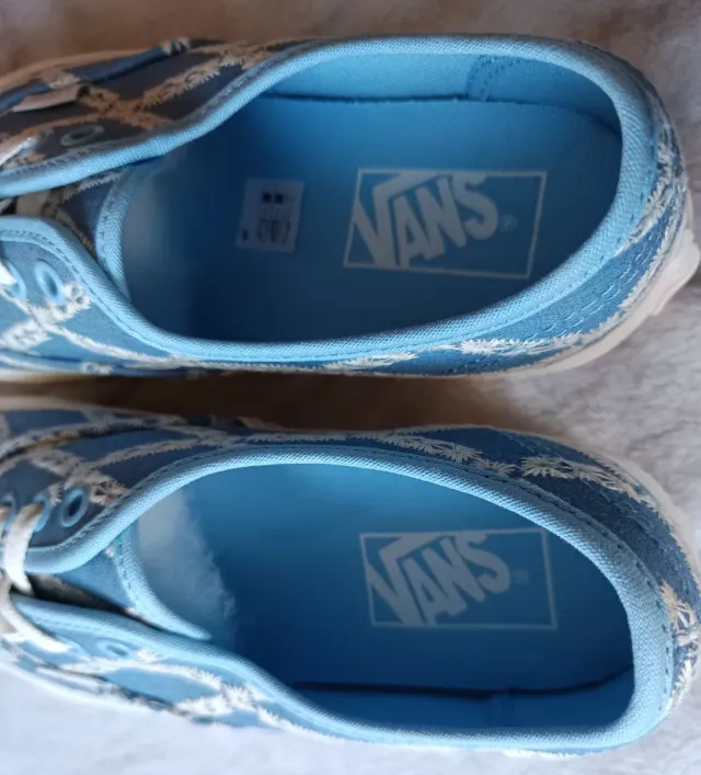 Vans Authentic Stack Azul y Blanco