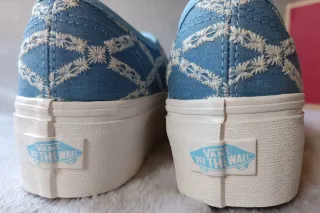 Vans Authentic Stack Azul y Blanco