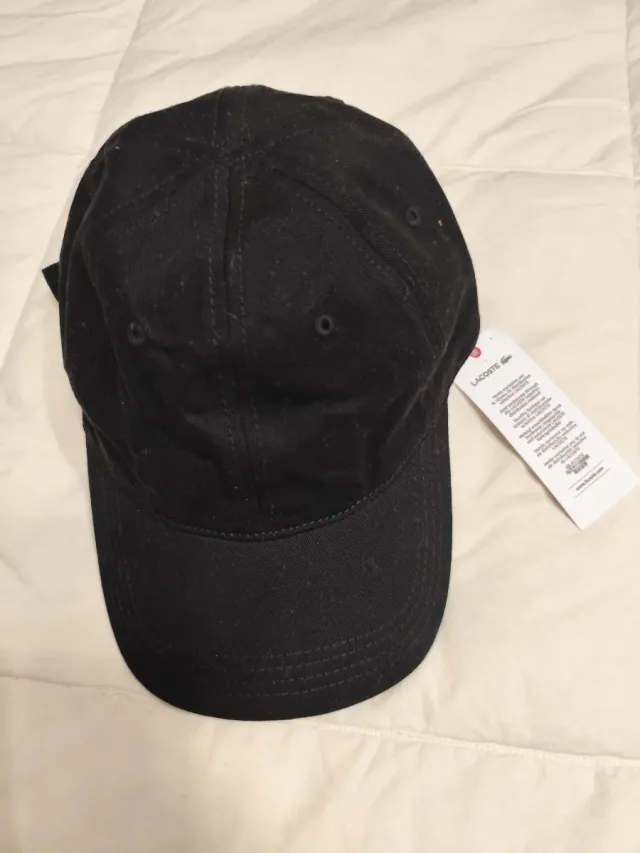 Gorra Lacoste Sport Talla Única Negra
