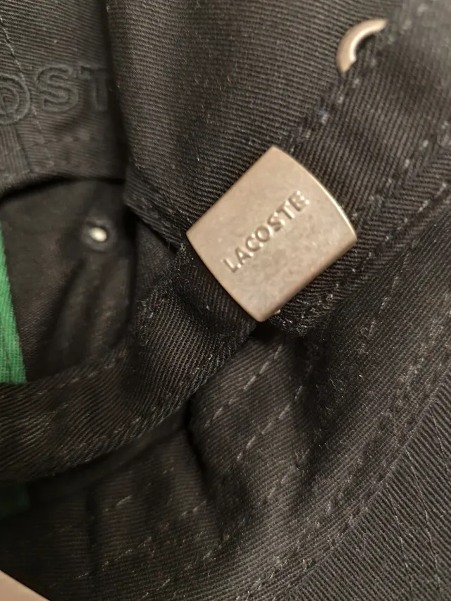 Gorra Lacoste Sport Talla Única Negra