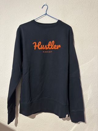 Sudadera Forecast Negra Hustler