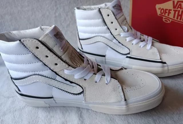 Vans Sk8-Hi Reconstruct Beige/Blanco