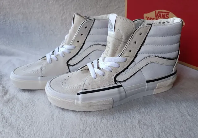 Vans Sk8-Hi Reconstruct Beige/Blanco